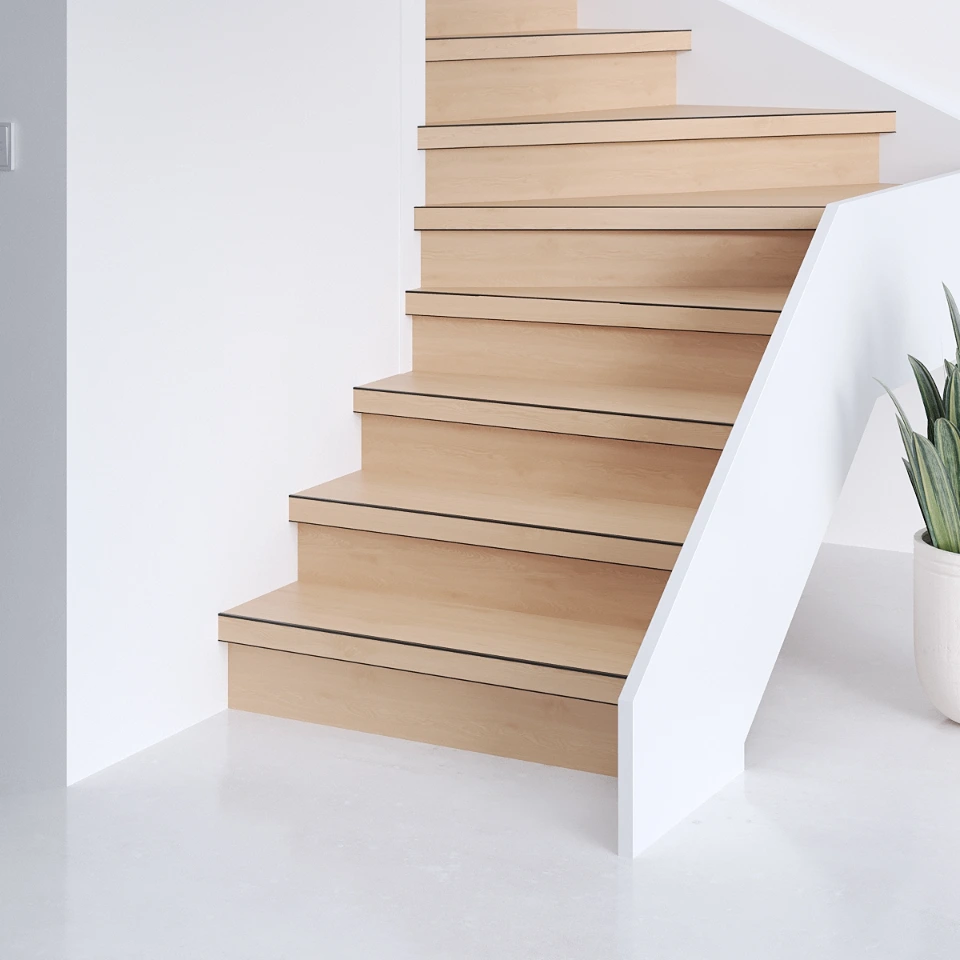 Mistwood Easy SPC, stootborden in mistwood, sfeerimpressie