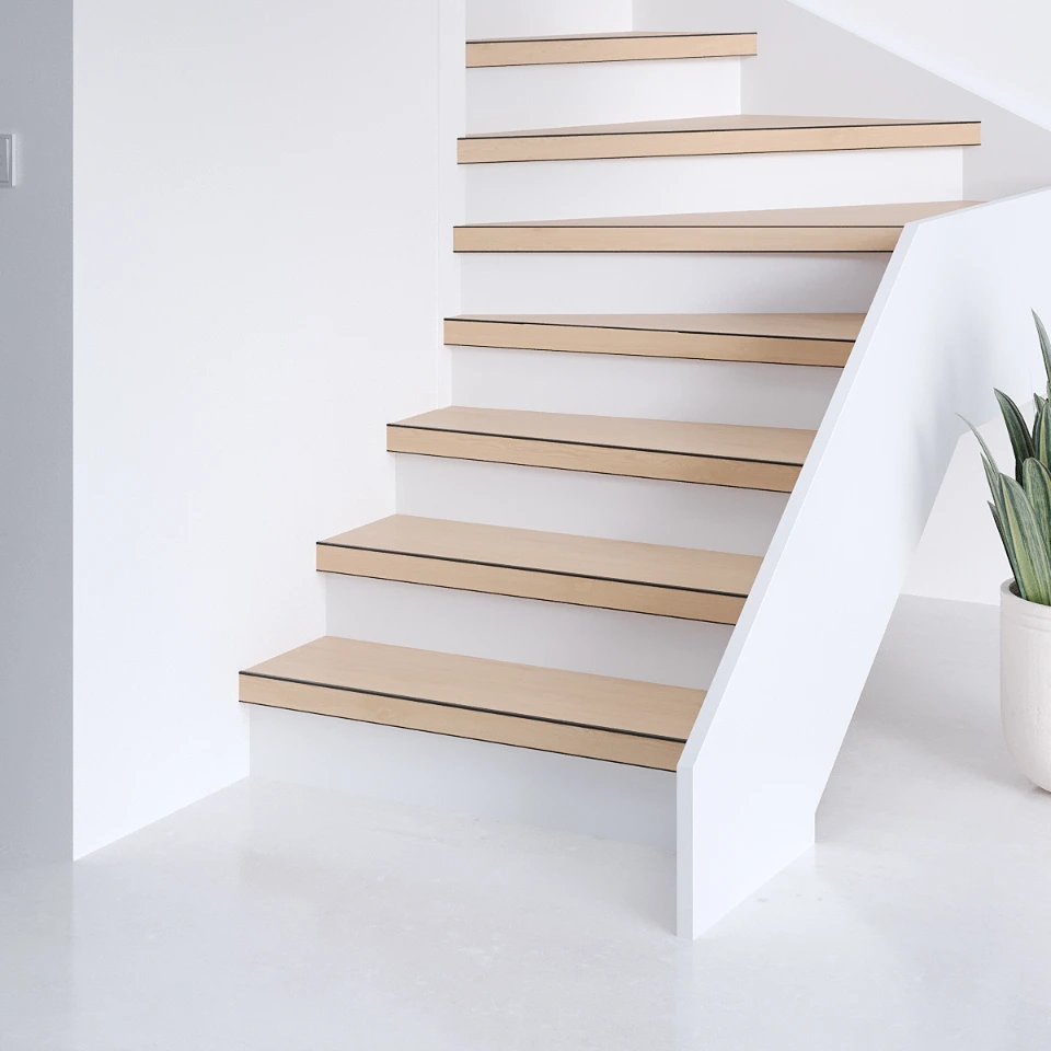 Mistwood Easy SPC, witte stootborden, sfeerimpressie