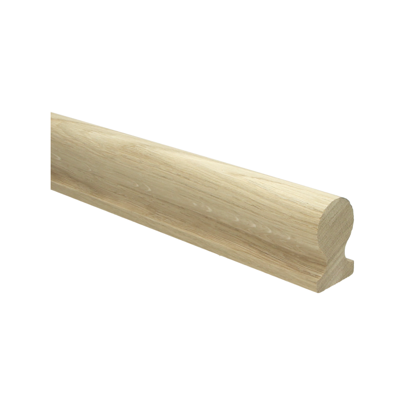 Eiken trapleuning model Sleutel